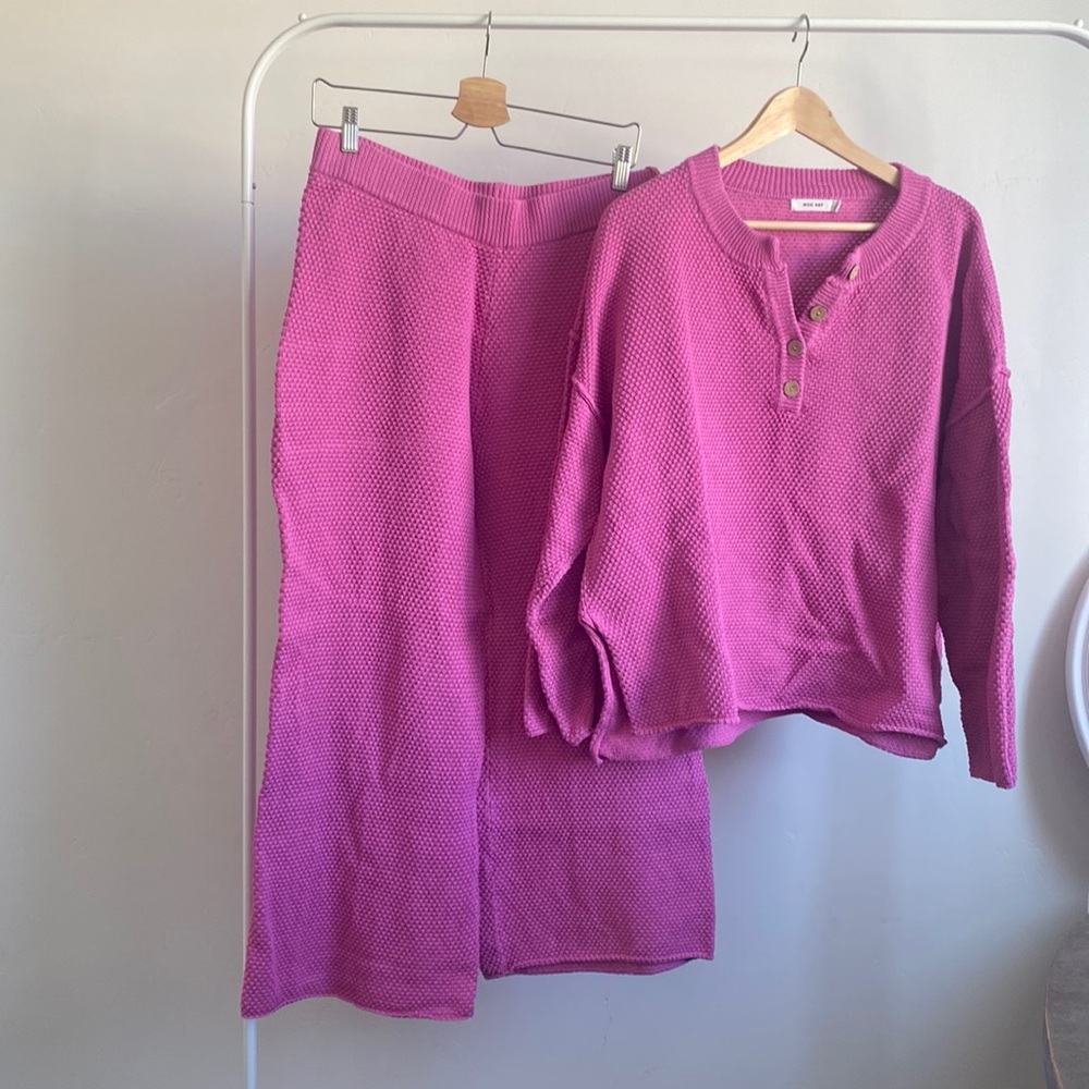Free People Like knit set